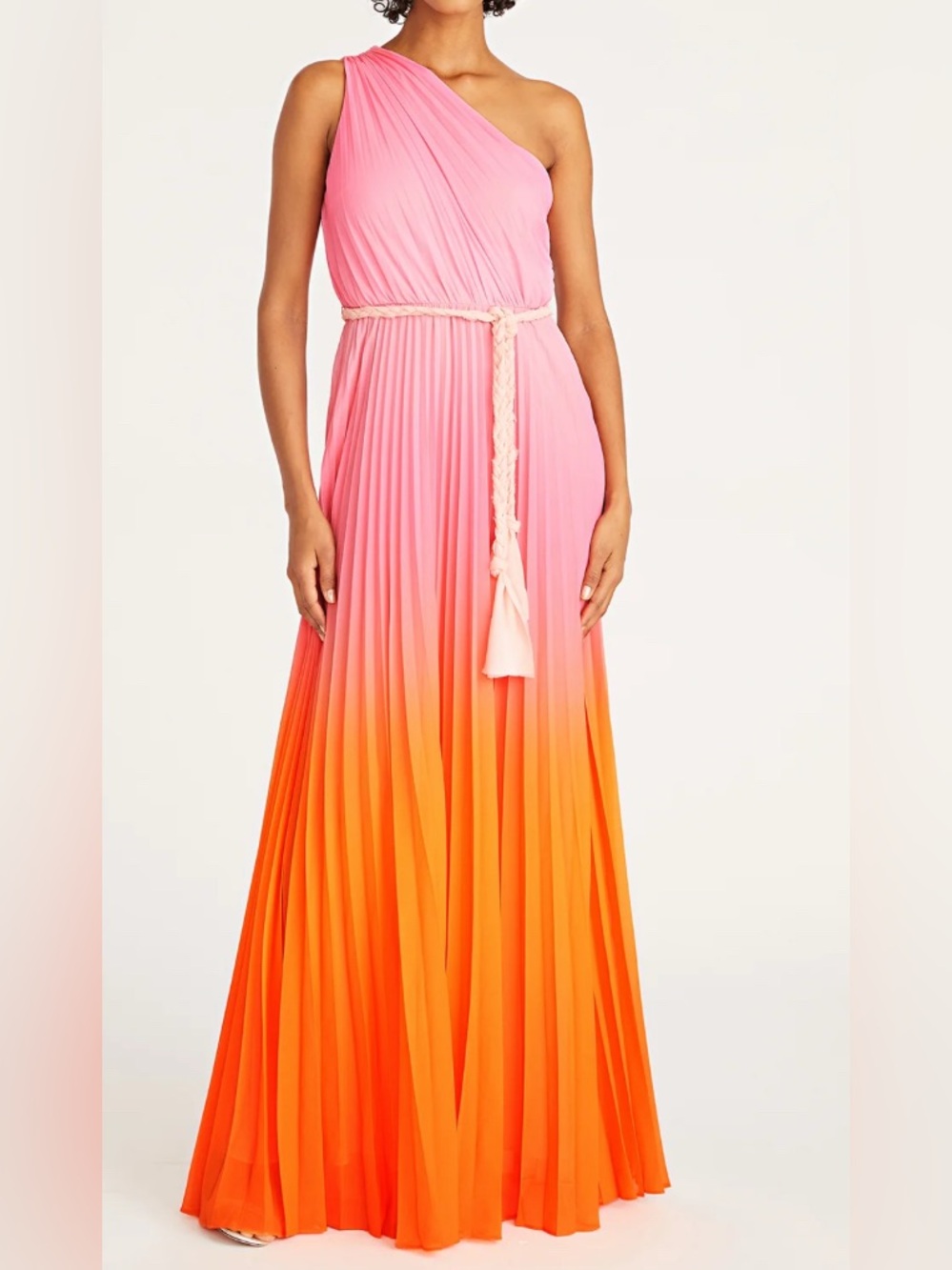 NWT Amur Garret Pleated Gown Size 6